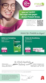 Aktueller mea - meine apotheke Apotheken Prospekt in Neuhaus und Umgebung, "Unsere August-Angebote" mit 4 Seiten, 01.08.2025 - 31.08.2025