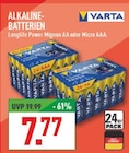 Alkaline-Batterien im Angebot bei Marktkauf in Solingen Alkaline-Batterien Angebote von VARTA bei Marktkauf Solingen für 7,77 €
