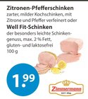 Zitronen-Pfefferschinken von Zimmermann im aktuellen V-Markt Prospekt für 1,99 €