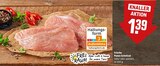 Frische Puten-Schnitzel natur oder paniert Angebote bei REWE Fürth für 1,39 €