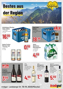 Mineralwasser im aktuellen Trinkgut Prospekt (München) Mineralwasser im Trinkgut Prospekt "Aktuelle Angebote" mit 4 Seiten (München)