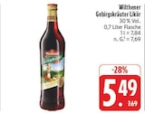 Gebirgskräuter Likör im Angebot bei E center in Dresden Gebirgskräuter Likör Angebote von Wilthener bei E center Dresden für 5,49 €