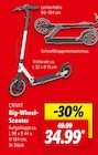 Big-Wheel-Scooter Angebote von Crivit bei Lidl Nürnberg für 34,99 €