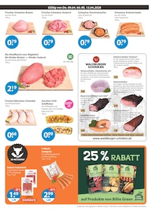 Rindfleisch im V-Markt Prospekt "V-Markt einfach besser einkaufen" mit 26 Seiten (Augsburg)
