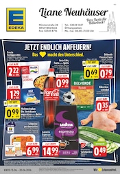 EDEKA Supermarkt Prospekt der aktuellen Woche mit 25 Seiten, gültig von 15.06.2026 bis 20.06.2026, in Nottuln und Umgebung Aktueller EDEKA Supermarkt Prospekt in Nottuln und Umgebung, "Aktuelle Angebote" mit 25 Seiten, 15.06.2026 - 20.06.2026