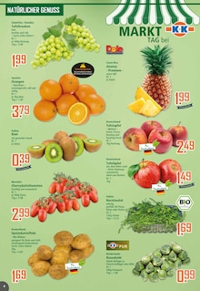 Tomaten im K+K - Klaas & Kock Prospekt "Wenn Lebensmittel, dann K+K" mit 12 Seiten (Bochum)