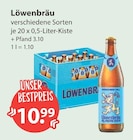 Münchner Hell im V-Markt Prospekt Münchner Hell von Löwenbräu im aktuellen V-Markt Prospekt für 10,99 €