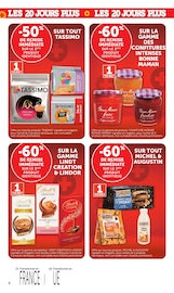 Promos Chocolat dans le catalogue "LES 20 JOURS PLUS" de Super U Chocolat en promo dans le catalogue Super U à la page 8