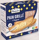 Pain grillé l'Original au levain - Brioche Pasquier - Intermarché Hyper à Amiens Pain grillé l'Original au levain - Brioche Pasquier en promo chez Intermarché Hyper Amiens à 1,39 €