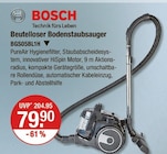 Beutelloser Bodenstaubsauger von Bosch im aktuellen V-Markt Prospekt für 79,90 €