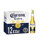 Bière blonde - CORONA en promo chez Carrefour Villepinte à 14,67 €