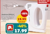 Handmixer MFQ3010 im Angebot bei Penny in Minden Handmixer MFQ3010 Angebote von Bosch bei Penny Minden für 17,99 €