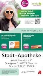 Aktueller mea - meine apotheke Apotheken Prospekt für Schönberg: Unsere Juli-Angebote mit 4} Seiten, 01.07.2025 - 31.07.2025