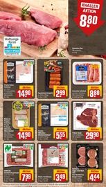 Rindfleisch im REWE Prospekt in Fulda Aktueller REWE Prospekt mit Rindfleisch, "Dein Markt", Seite 8
