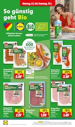 Lidl Fleischwurst im Prospekt 