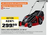 Akku-Rasenmäher „GE-CM 43“ im OBI Prospekt Akku-Rasenmäher „GE-CM 43“ von Einhell im aktuellen OBI Prospekt für 299,99 €