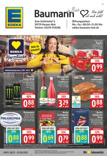 Aktueller EDEKA Prospekt "Aktuelle Angebote" für Kerpen (Kolpingstadt) Aktueller EDEKA Prospekt für Kerpen (Kolpingstadt) mit Seiten