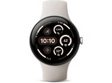 Pixel Watch 3 (Wi-Fi) 45 mm, Smartwatch Aluminium Fluorelastomer, 150–185 165–215 Porcelain von GOOGLE im aktuellen MediaMarkt Saturn Prospekt für 299,00 €