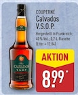 Calvados V.S.O.P. von COUPERNÉ für 8,99 € bei ALDI Nord im Angebot Calvados V.S.O.P. von COUPERNÉ im aktuellen ALDI Nord Prospekt