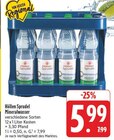 EDEKA - Mineralwasser Angebot im Prospekt Mineralwasser bei EDEKA im Prospekt "" für 5,99 €