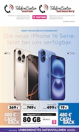 Telefon Center Bad Lauterberg Prospekt für Bad Lauterberg: "BEREIT FÜR DIE NÄCHSTE GENERATION? Die neue iPhone 16 Serie: Jetzt bei uns verfügbar.", 8 Seiten, 01.10.2024 - 31.10.2024