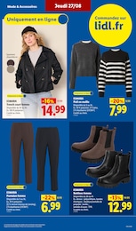 Prix et réduction Chaussures Femme dans le prospectus Lidl en cours Offre Chaussures Femme dans le catalogue Lidl du moment à la page 35