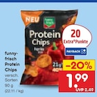 Protein Chips im Angebot bei Netto Marken-Discount in Falkensee Protein Chips Angebote von funny-frisch bei Netto Marken-Discount Falkensee für 1,99 €