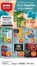 Kartoffeln im REWE Prospekt in Gladbeck Aktueller REWE Prospekt mit Kartoffeln, "Dein Markt", Seite 1
