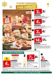 Catalogue Gamm vert à Plascassier cette semaine, valable du 12/11/2025 au 24/12/2025 Prospectus Gamm vert à Plascassier, "INVITEZ LE BON GOÛT À VOTRE TABLE", 4 pages de promos valables du 12/11/2025 au 24/12/2025