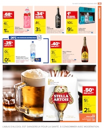 Prix et réduction Bière dans le prospectus Carrefour Market en cours Offre Bière dans le catalogue Carrefour Market du moment à la page 41