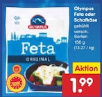 Feta oder Schafkäse Angebote von Olympus bei Netto Marken-Discount Gera für 1,99 €