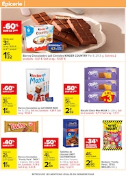 Offre Kinder Country dans le catalogue Carrefour du moment à la page 52