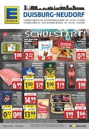 EDEKA Discounter Prospekt der aktuellen Woche mit 28 Seiten, gültig von 24.08.2026 bis 29.08.2026, in Duisburg und Umgebung Aktueller EDEKA Discounter Prospekt in Duisburg und Umgebung, "Aktuelle Angebote" mit 28 Seiten, 24.08.2026 - 29.08.2026