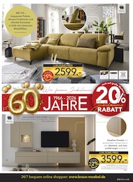 Wohnwand Angebot & Preis im aktuellen BRAUN Möbel-Center Prospekt Wohnwand Angebot im aktuellen BRAUN Möbel-Center Prospekt auf Seite 3