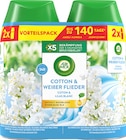 Fresh Matic Duo Nachfüller von Air Wick für 6,49 € bei Rossmann im Angebot Fresh Matic Duo Nachfüller von Air Wick im aktuellen Rossmann Prospekt