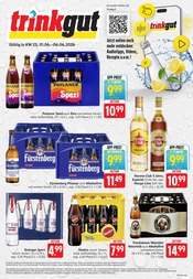Trinkgut Supermarkt Prospekt der aktuellen Woche mit 8 Seiten, gültig von 01.06.2026 bis 06.06.2026, in Schiltach und Umgebung Aktueller Trinkgut Supermarkt Prospekt in Schiltach und Umgebung, "Aktuelle Angebote" mit 8 Seiten, 01.06.2026 - 06.06.2026