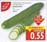 E center Berlin - Salatgurken Angebot im Prospekt Salatgurken bei E center im Berlin Prospekt für 0,55 €