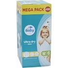 Couches bébé "Mega Pack" - CARREFOUR BABY en promo chez Carrefour Alès à 19,29 €