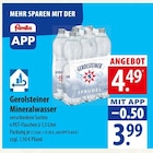 Gerolsteiner Mineralwasser Angebote bei famila Nordost Gifhorn für 3,99 €