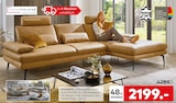 Ecksofa im porta Möbel Prospekt zum Preis von 2.199,00 €