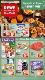 REWE Prospekt für Bergisch Gladbach: "Dein Markt", 18 Seiten, 02.12.2024 - 07.12.2024