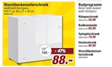 Waschbeckenunterschrank im Angebot bei POCO in Mainz Waschbeckenunterschrank Angebote bei POCO Mainz für 88,00 €