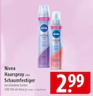 Nivea Haarspray oder Schaumfestiger Angebote bei famila Nordost Falkensee für 2,99 €