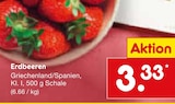 Erdbeeren bei Netto Marken-Discount im Prospekt "" für 3,33 €