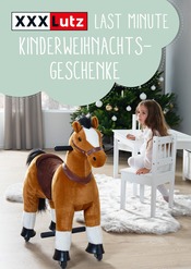 Gartenmöbel im XXXLutz Möbelhäuser Prospekt in Straubing Aktueller XXXLutz Möbelhäuser Prospekt mit Gartenmöbel, "LAST MINUTE KINDERWEIHNACHTSGESCHENKE", Seite 1