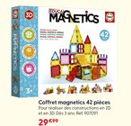 Coffret magnetics 42 pièces - EDUCA dans le catalogue La Grande Récré