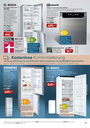 Kühlschrank Angebot im aktuellen Galeria Prospekt auf Seite 25