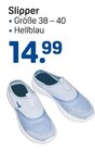 Slipper im Rossmann Prospekt Slipper im aktuellen Rossmann Prospekt für 14,99 €