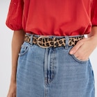 Ceinture multicolore femme - La Halle Ceinture multicolore femme à 9,99 € dans le catalogue La Halle