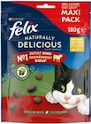 Aktuelle Felix Katzenfutter Angebote bei Garten-Center Nordharz GmbH & Co. KG in Braunschweig Aktuelles NATURALLY DELICIOUS Katzensnack Angebot bei Garten-Center Nordharz GmbH & Co. KG in Braunschweig ab 3,29 €